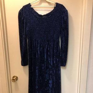 Velvet party dress
